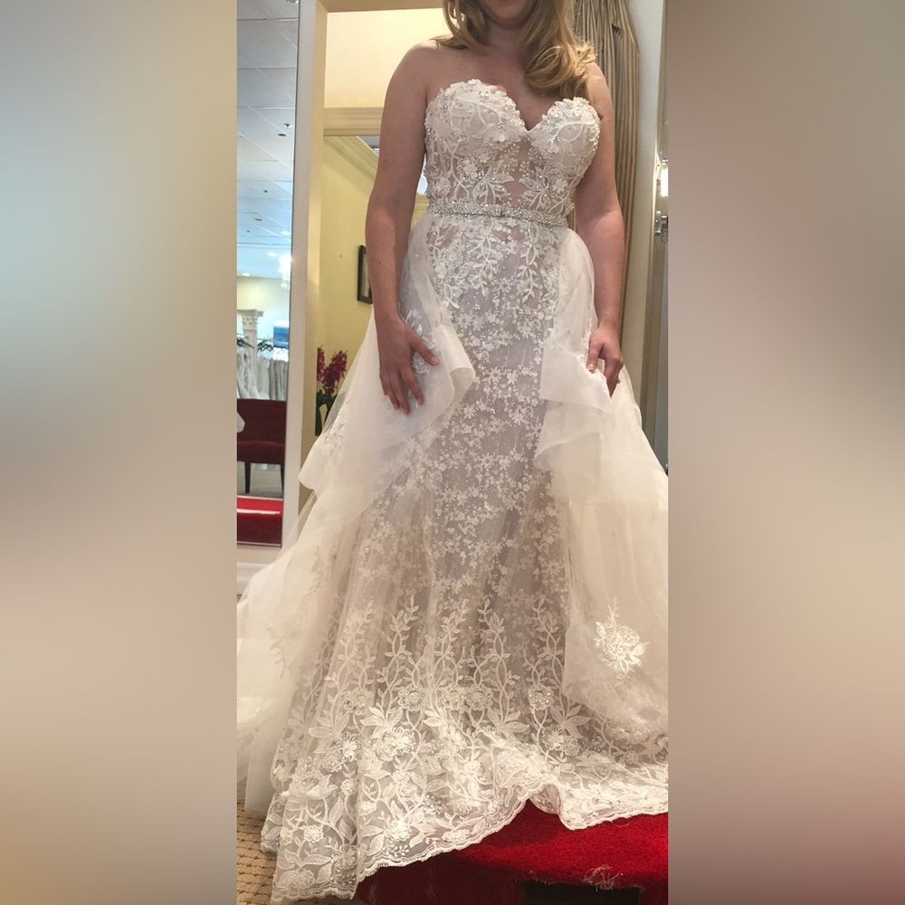 Custom designer Eve of milady wedding dress
